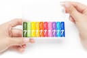 Батарейка Xiaomi AAA Rainbow Batteries (10шт), 1,5В— фото №1