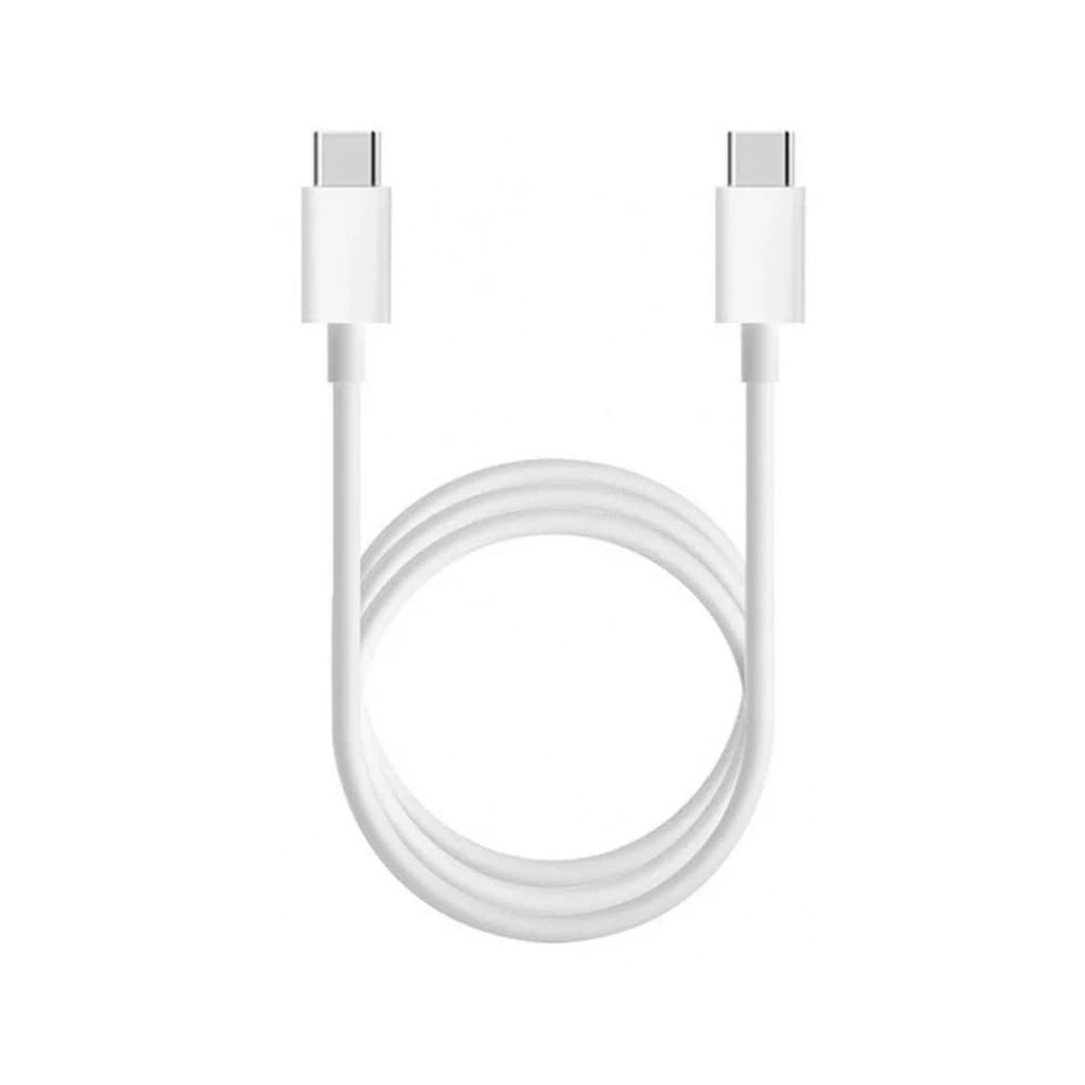 Кабель Xiaomi USB-C / USB-C, 5A, Вт  1м, белый— фото №1