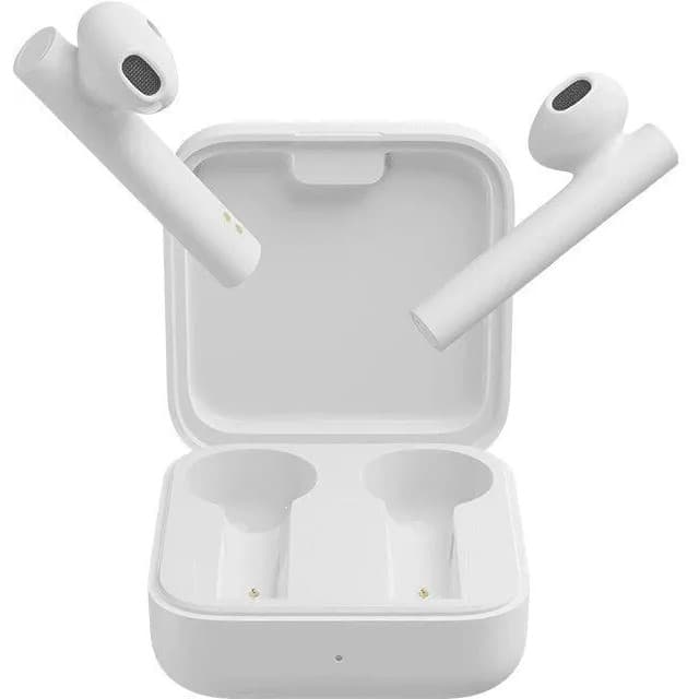 Беспроводные наушники Xiaomi Mi True Wireless Earphones 2 Basic (TWSEJ08WM), белый— фото №0