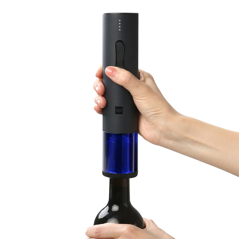 Электрический штопор HuoHou Electric Wine Opener черный— фото №1