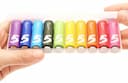 Батарейка Xiaomi AA Rainbow Batteries (10шт), 1,5В— фото №2